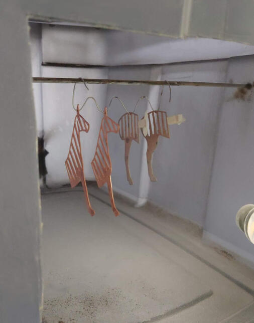 The powder coating process